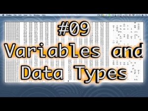 Read more about the article Programming Basics #9 Variables and Data Types